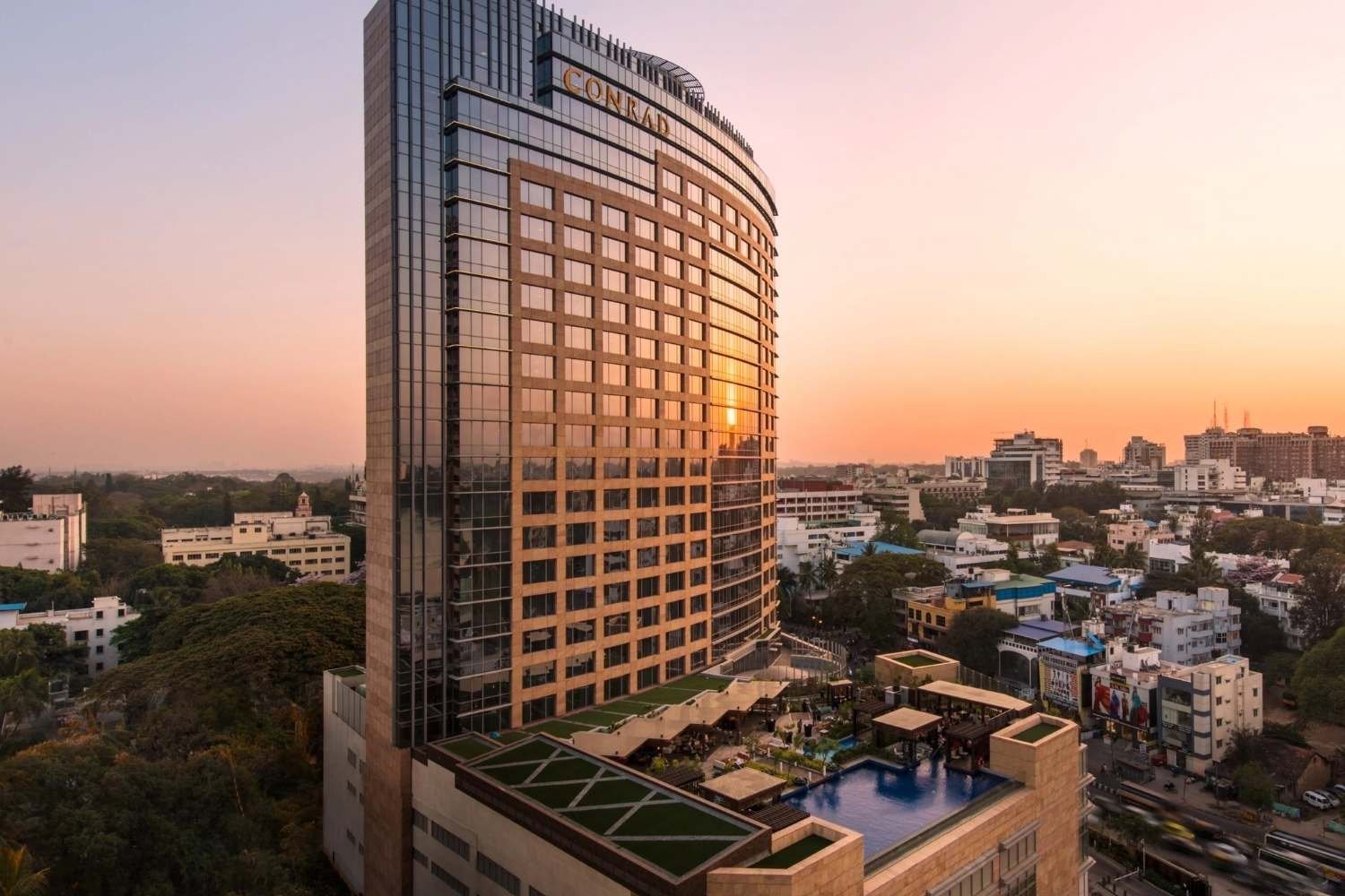Conrad Bangalore, affluent wedding hotels in Bangalore