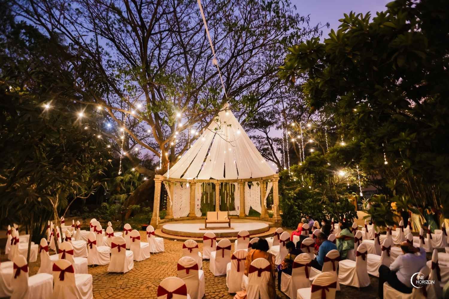 Mantapa at Shankaraa, open lawn for weddings in Bangalore