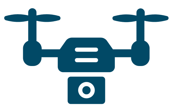 Drone photography icon