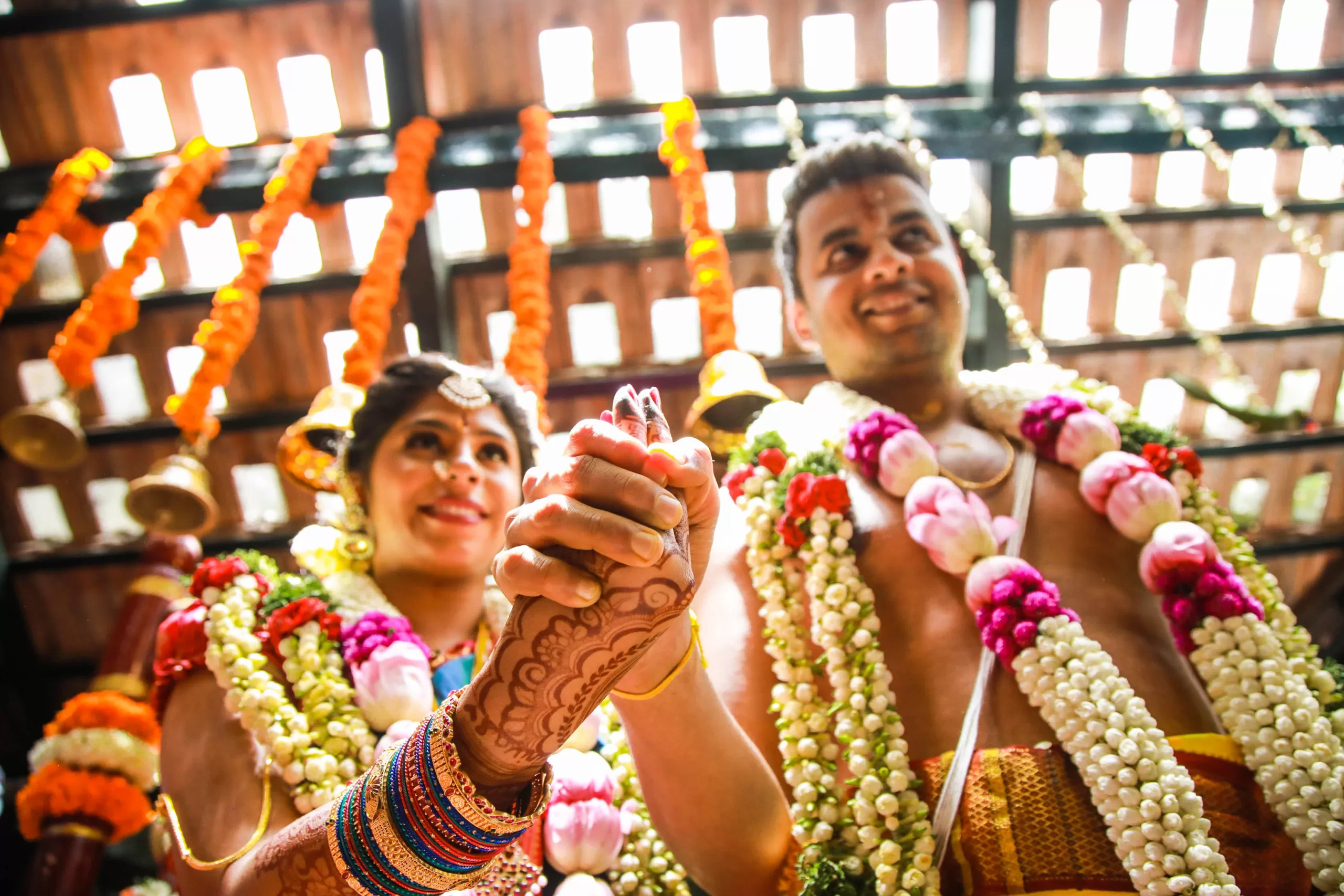 A Ritual moment capture in Brahmin wedding photography