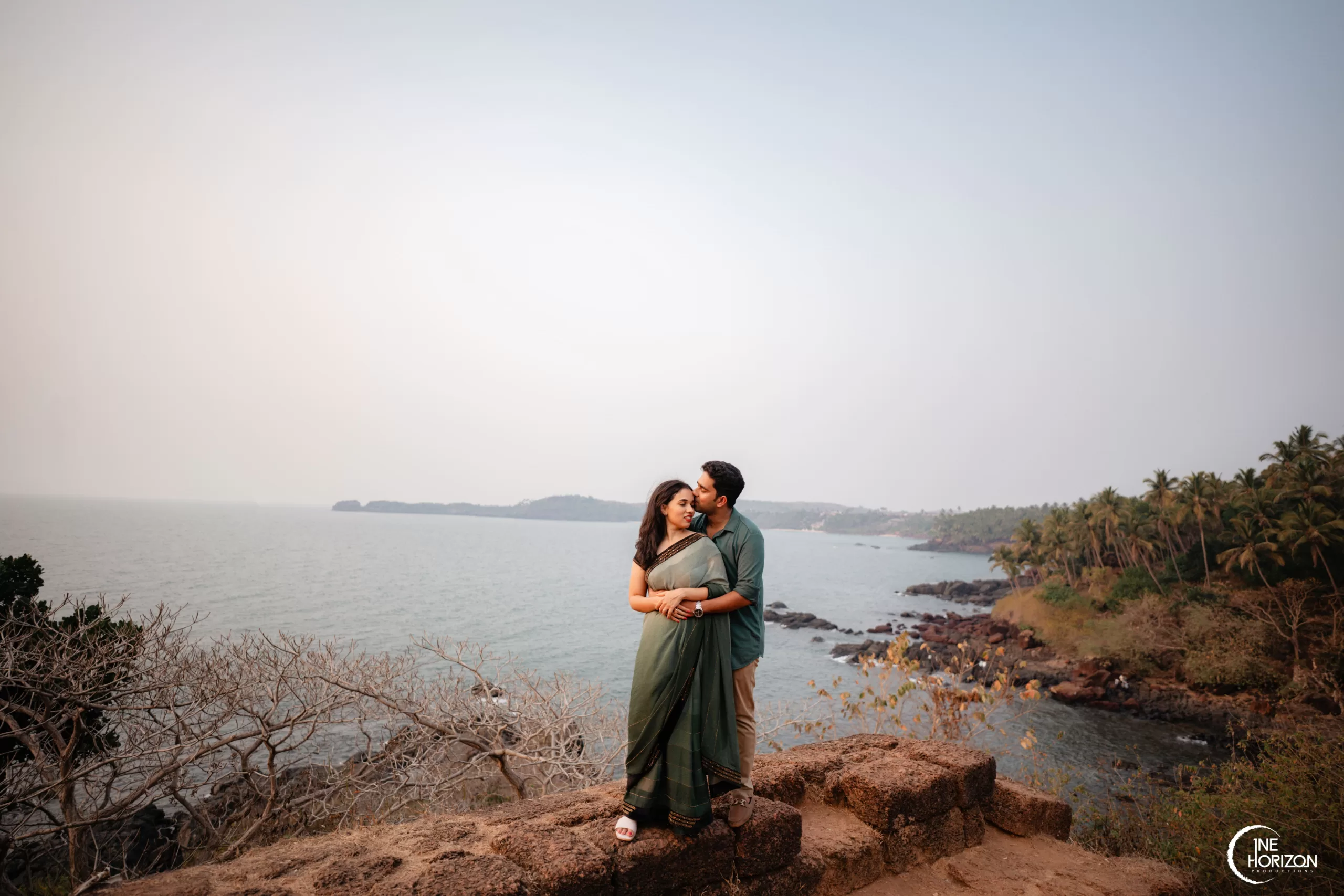 Photo of South Indian couple pre wed shot