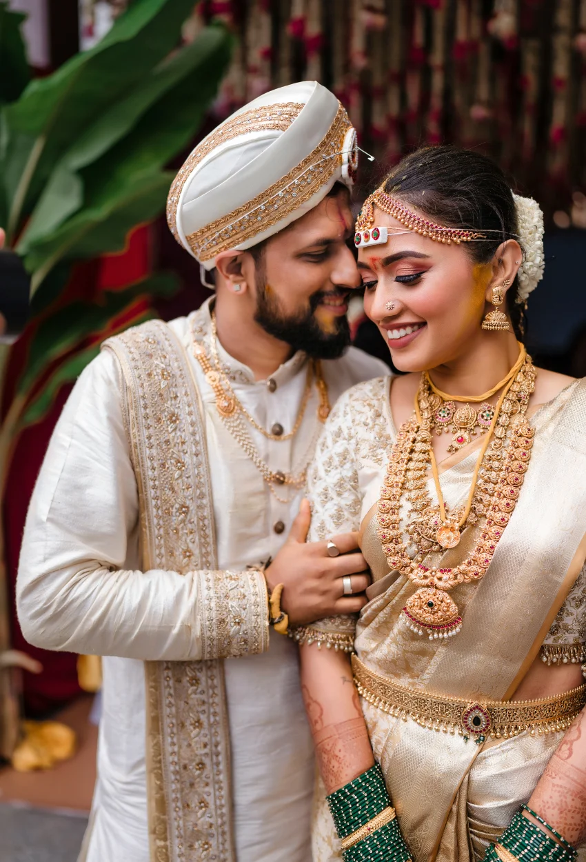 intimate wedding photograph by our expert