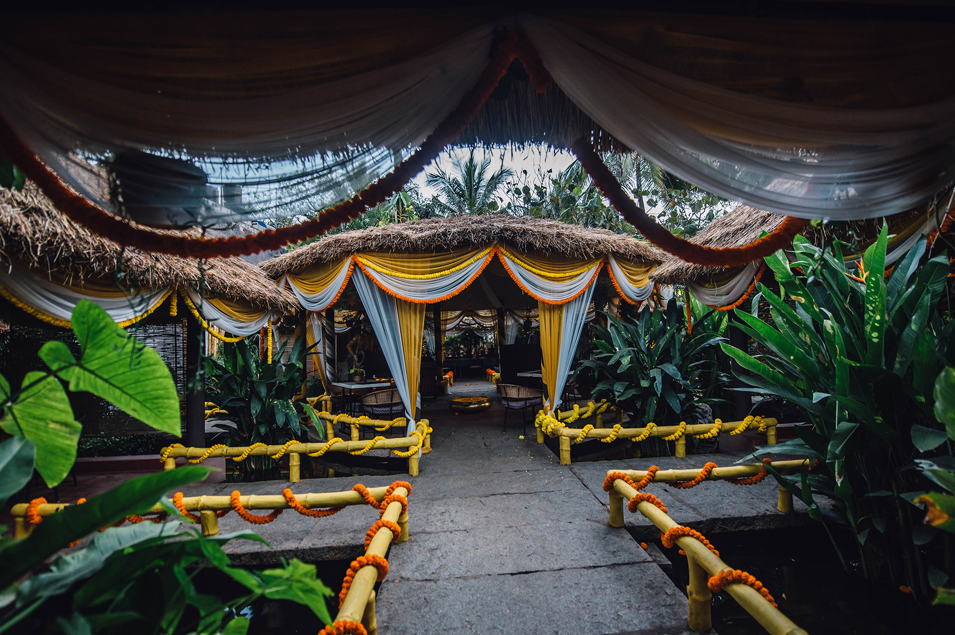 Decorated Wedding Venue in Holiday Resorts